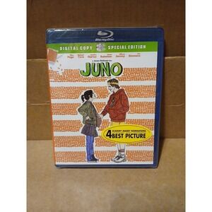 Juno Movie (Blu-ray / DVD 2008) Ellen Elliot Page Michael Cera Garner Adoption